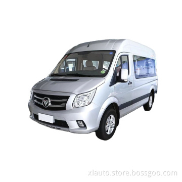 In stock low price manual diesel van  2023 Futian Tuyanuo 2.0T 5/6/9 seats mini van for sale